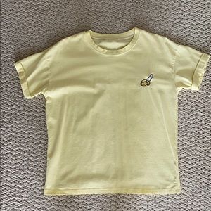 banana embroidered t-shirt